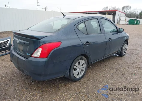 2016 Nissan Versa 1.6 S+ из США, поврежденный, VIN 3N1CN7AP8GL855421